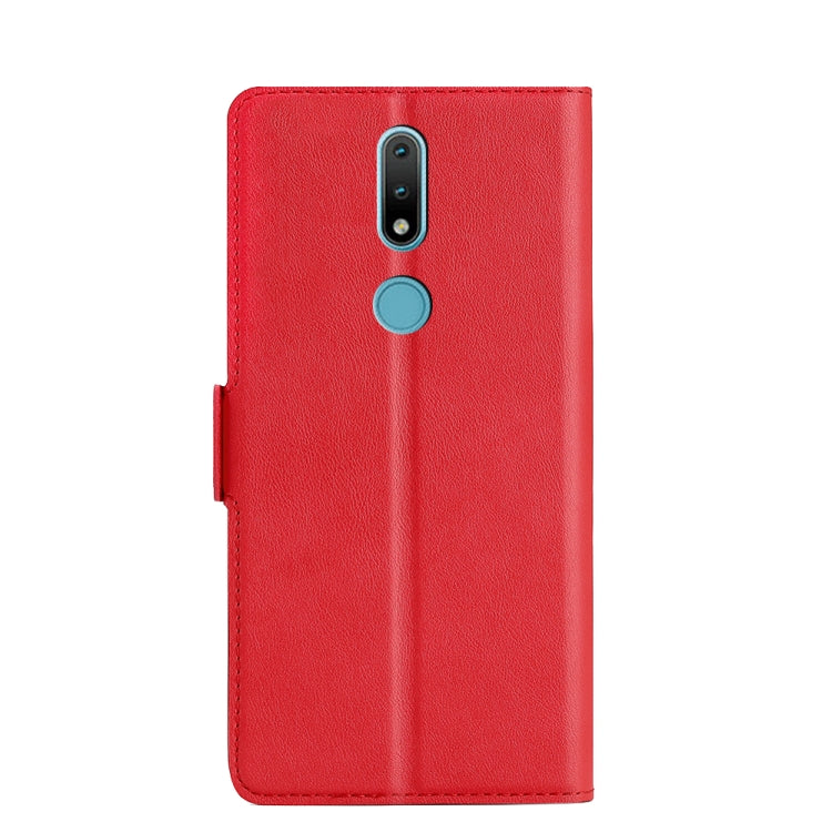 For Nokia 2.4 Ultra-thin Voltage Side Buckle PU + TPU Leather Phone Case