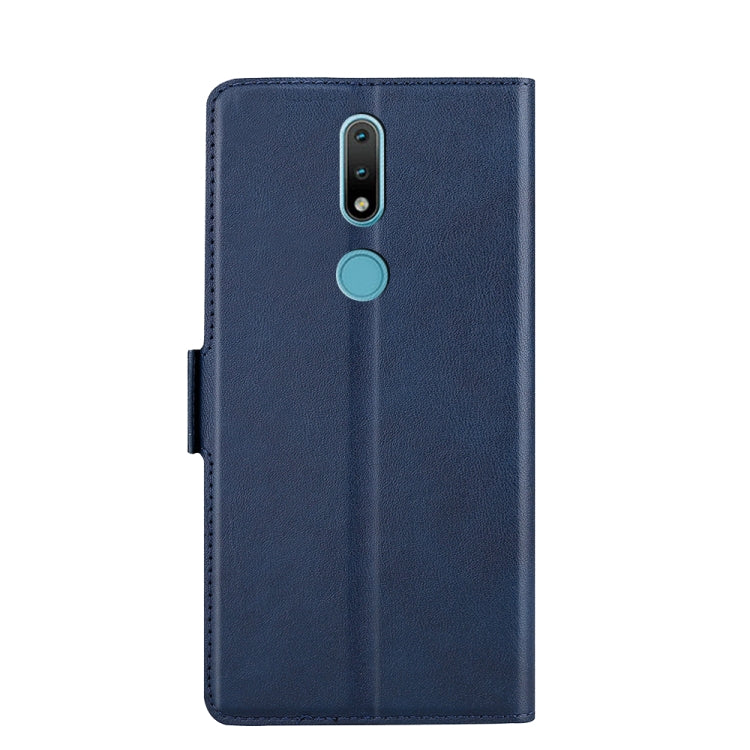For Nokia 2.4 Ultra-thin Voltage Side Buckle PU + TPU Leather Phone Case