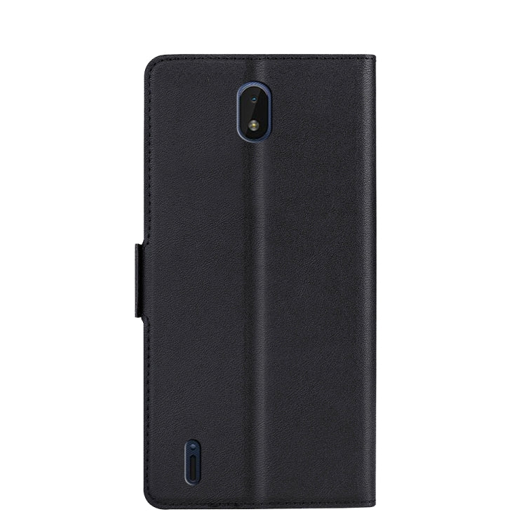For Nokia C01 Plus / C1 2nd Editon Ultra-thin Voltage Side Buckle PU + TPU Leather Phone Case