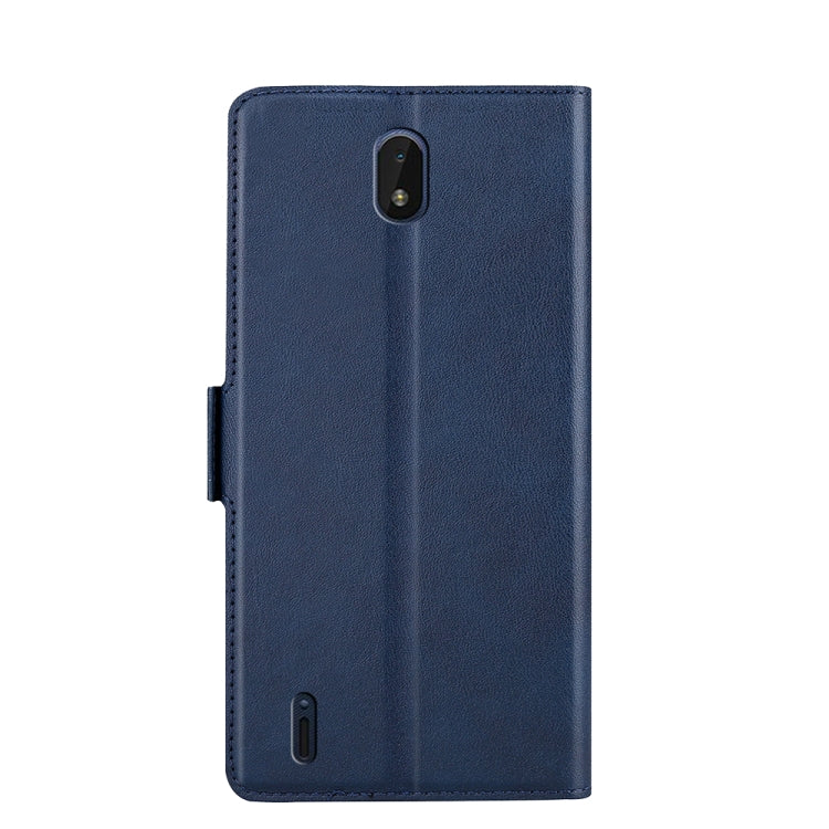 For Nokia C01 Plus / C1 2nd Editon Ultra-thin Voltage Side Buckle PU + TPU Leather Phone Case
