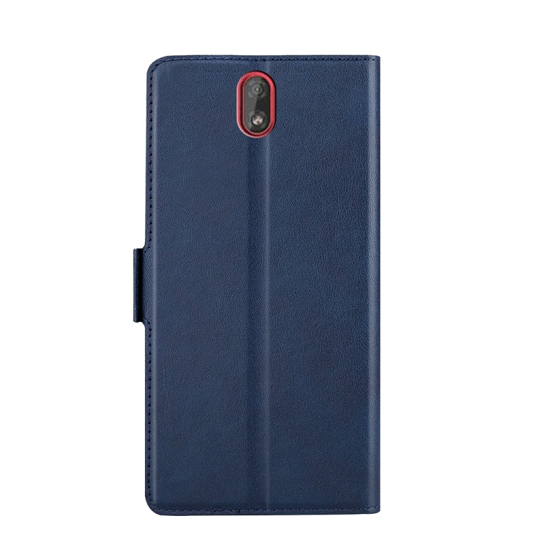 For Nokia C1 Ultra-thin Voltage Side Buckle PU + TPU Leather Phone Case