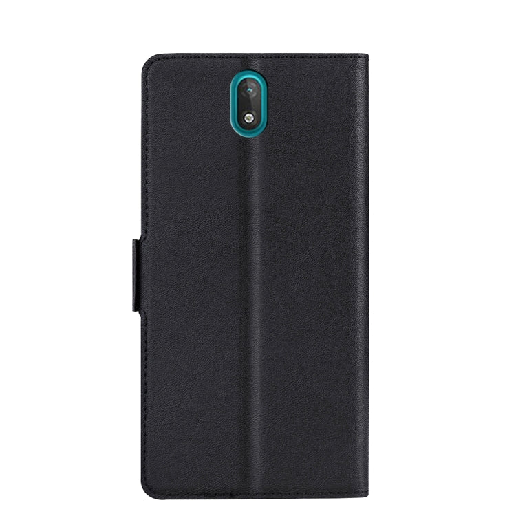 For Nokia C2 Ultra-thin Voltage Side Buckle PU + TPU Leather Phone Case