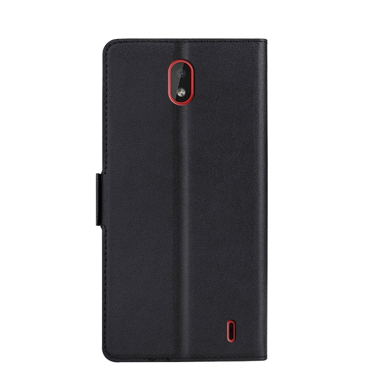 For Nokia 1 Plus Ultra-thin Voltage Side Buckle PU + TPU Leather Phone Case