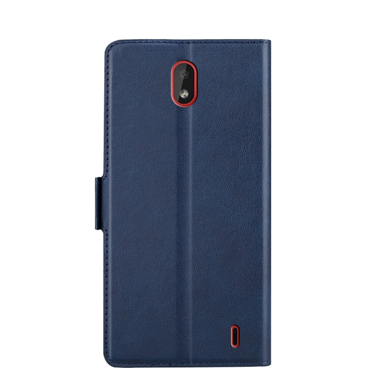 For Nokia 1 Plus Ultra-thin Voltage Side Buckle PU + TPU Leather Phone Case
