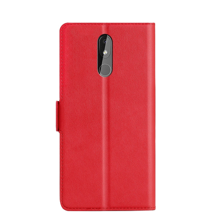 For Nokia 3.2 Ultra-thin Voltage Side Buckle PU + TPU Leather Phone Case