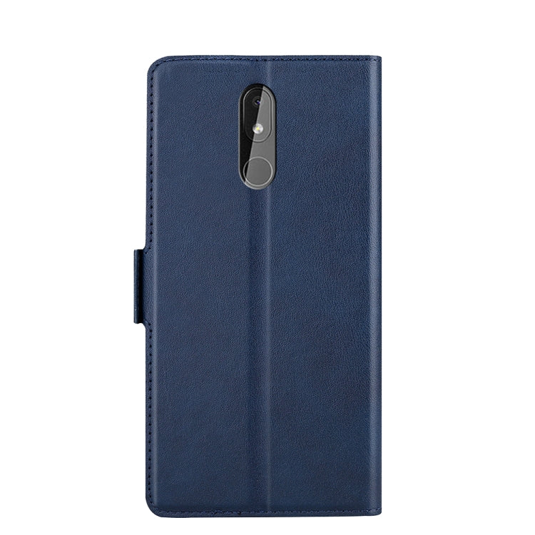 For Nokia 3.2 Ultra-thin Voltage Side Buckle PU + TPU Leather Phone Case