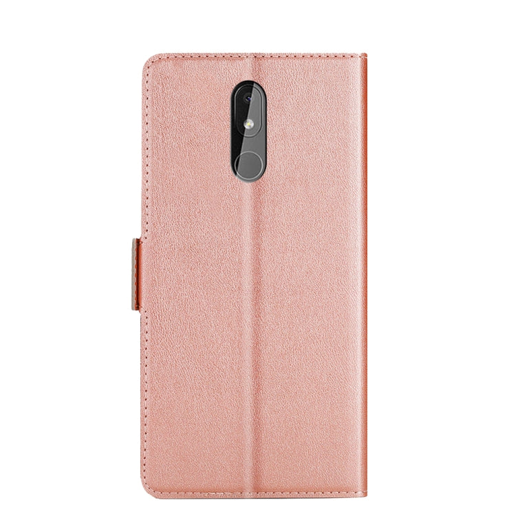 For Nokia 3.2 Ultra-thin Voltage Side Buckle PU + TPU Leather Phone Case