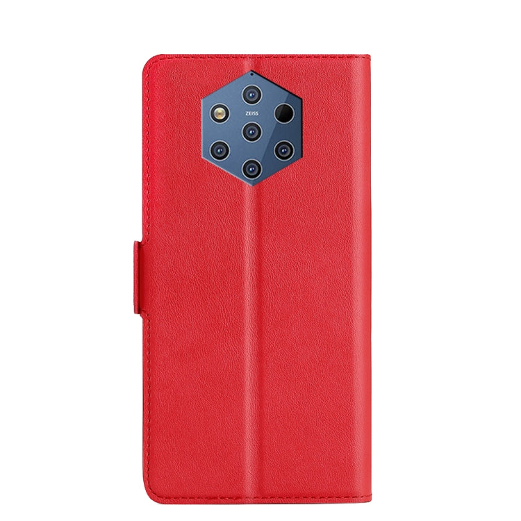 For Nokia 9 Pureview Ultra-thin Voltage Side Buckle PU + TPU Leather Phone Case
