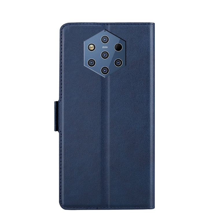 For Nokia 9 Pureview Ultra-thin Voltage Side Buckle PU + TPU Leather Phone Case