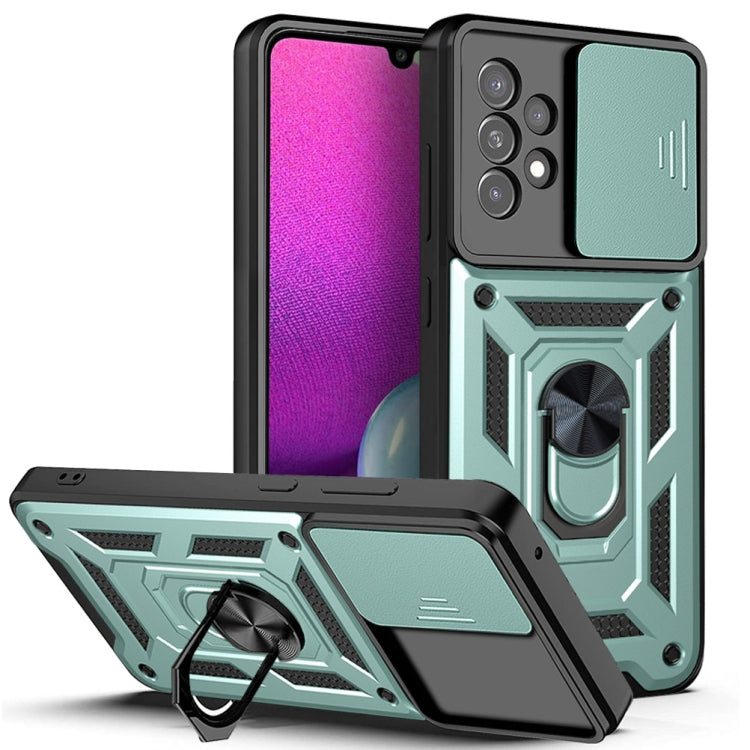For Samsung Galaxy A33 5G Sliding Camera Cover Design TPU + PC Phone Case