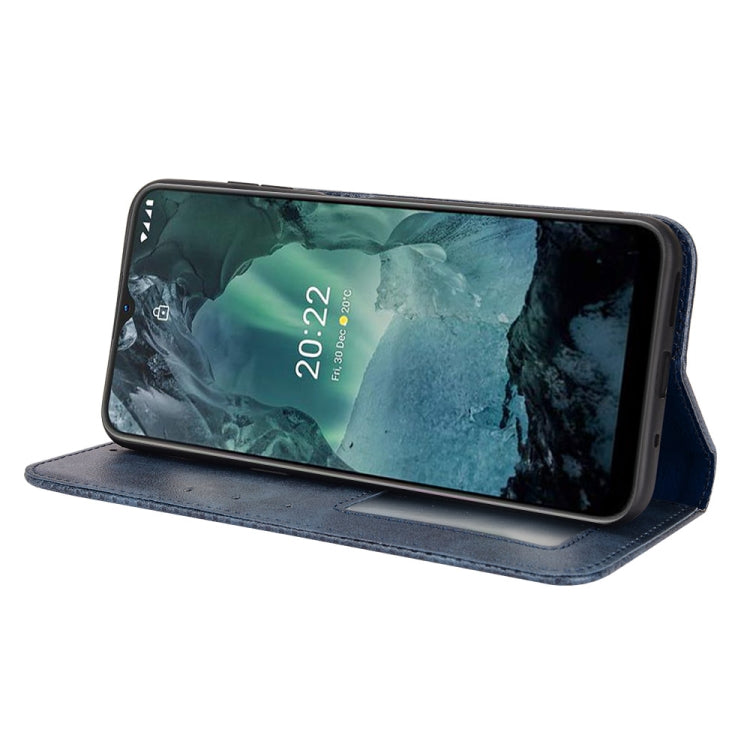 For Nokia G21 / G11 Magnetic Buckle Retro Texture Leather Phone Case