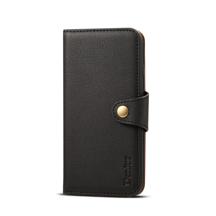 For iPhone 7 Plus / 8 Plus Denior V2 Luxury Car Cowhide Horizontal Flip Leather Case with Wallet