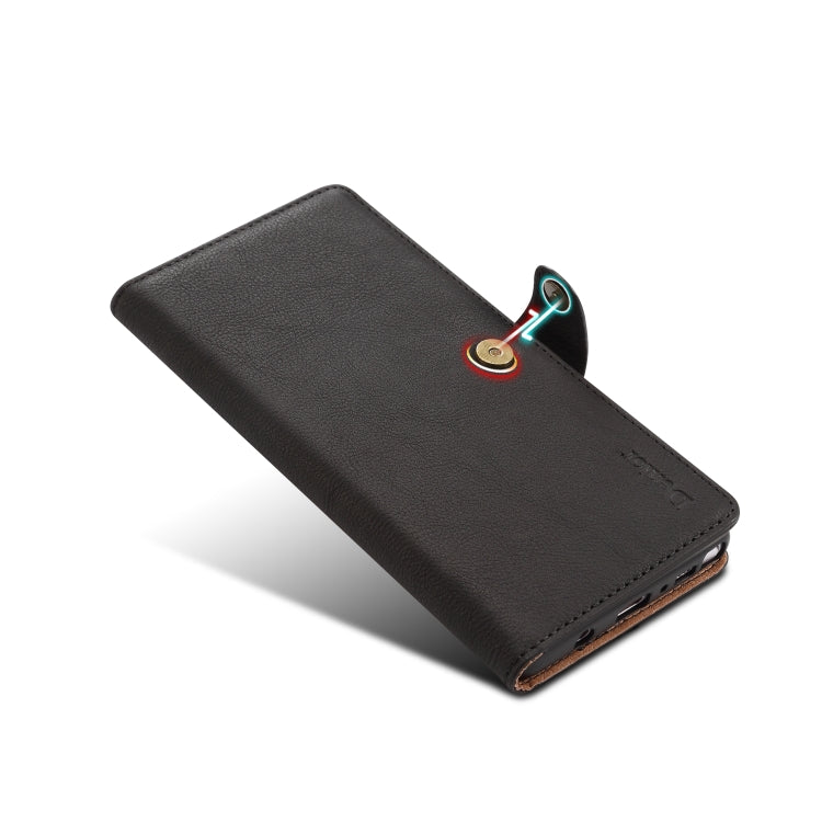 For Galaxy Note9 Denior V2 Luxury Car Cowhide Horizontal Flip Leather Case with Wallet
