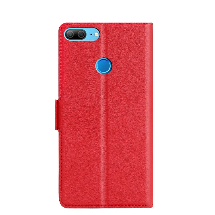 For Honor 9 Lite Ultra-thin Voltage Side Buckle PU + TPU Leather Phone Case