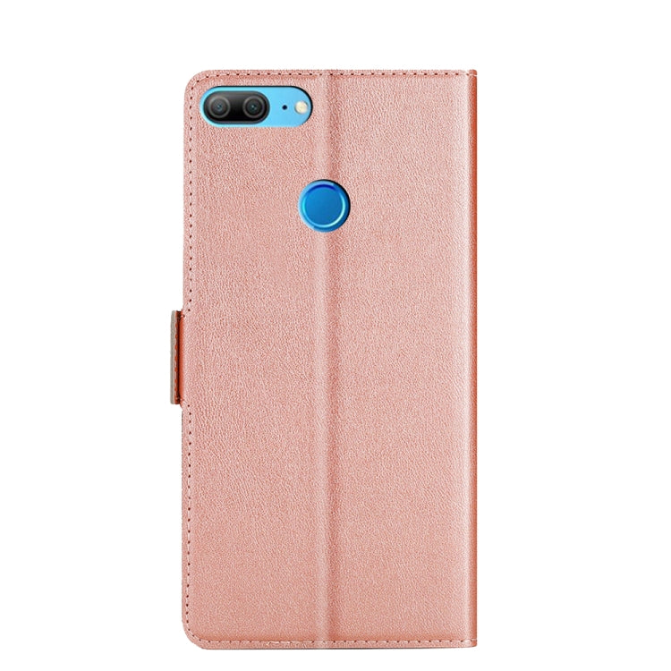 For Honor 9 Lite Ultra-thin Voltage Side Buckle PU + TPU Leather Phone Case