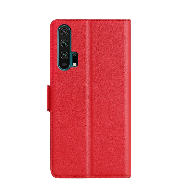 For Honor 20 Pro Ultra-thin Voltage Side Buckle PU + TPU Leather Phone Case
