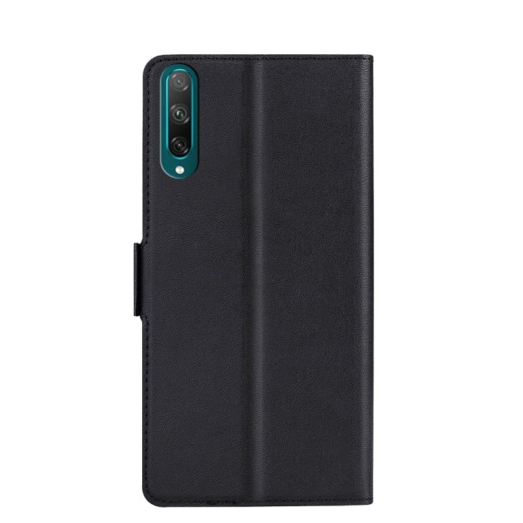 For Honor 30i Russian Version/20 Lite CN Version Ultra-thin Voltage Side Buckle PU + TPU Leather Phone Case