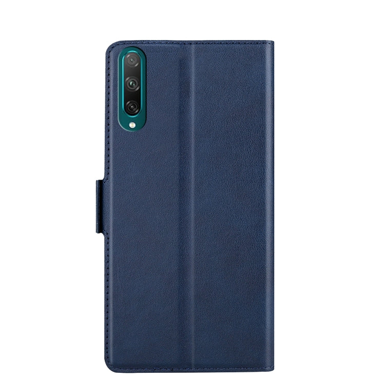 For Honor 30i Russian Version/20 Lite CN Version Ultra-thin Voltage Side Buckle PU + TPU Leather Phone Case