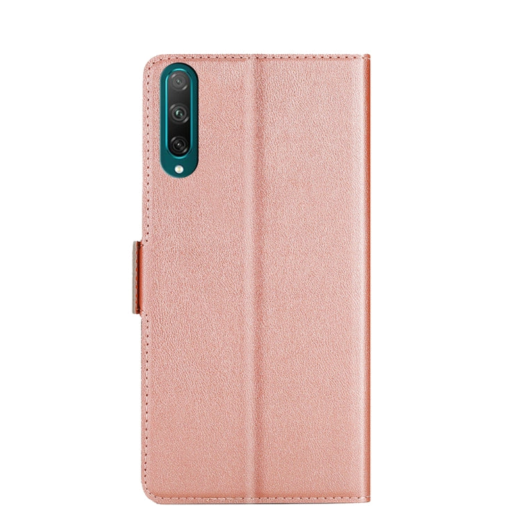For Honor 30i Russian Version/20 Lite CN Version Ultra-thin Voltage Side Buckle PU + TPU Leather Phone Case
