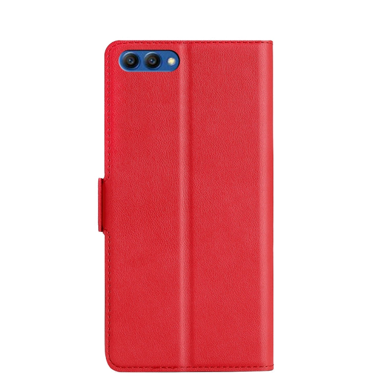 For Honor V10 Ultra-thin Voltage Side Buckle PU + TPU Leather Phone Case