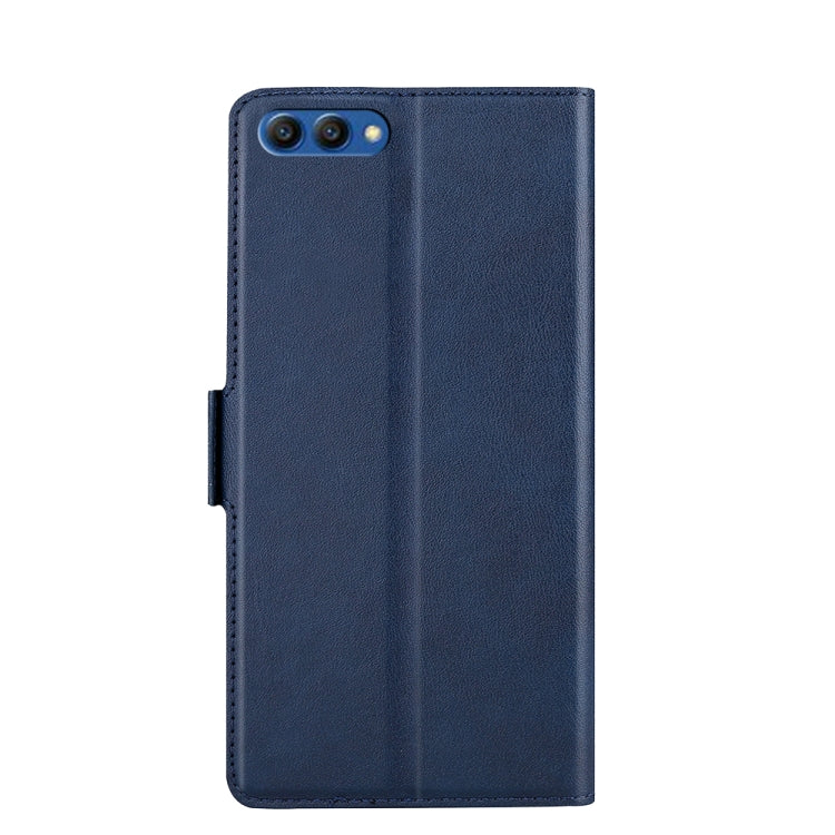 For Honor V10 Ultra-thin Voltage Side Buckle PU + TPU Leather Phone Case