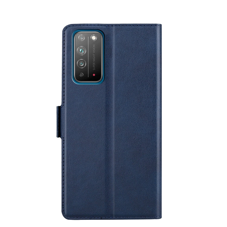 For Honor X10 5G Ultra-thin Voltage Side Buckle PU + TPU Leather Phone Case