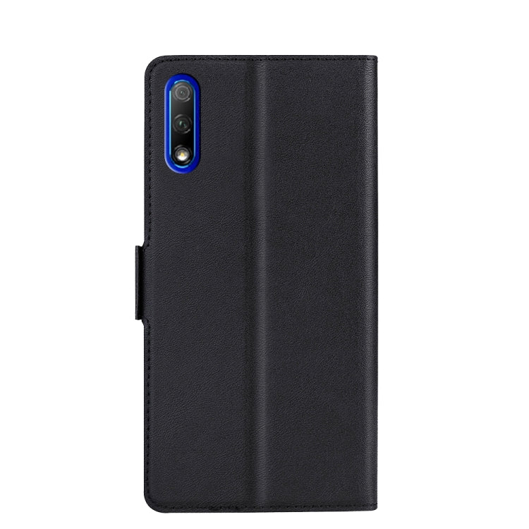 For Honor 9X Ultra-thin Voltage Side Buckle PU + TPU Leather Phone Case
