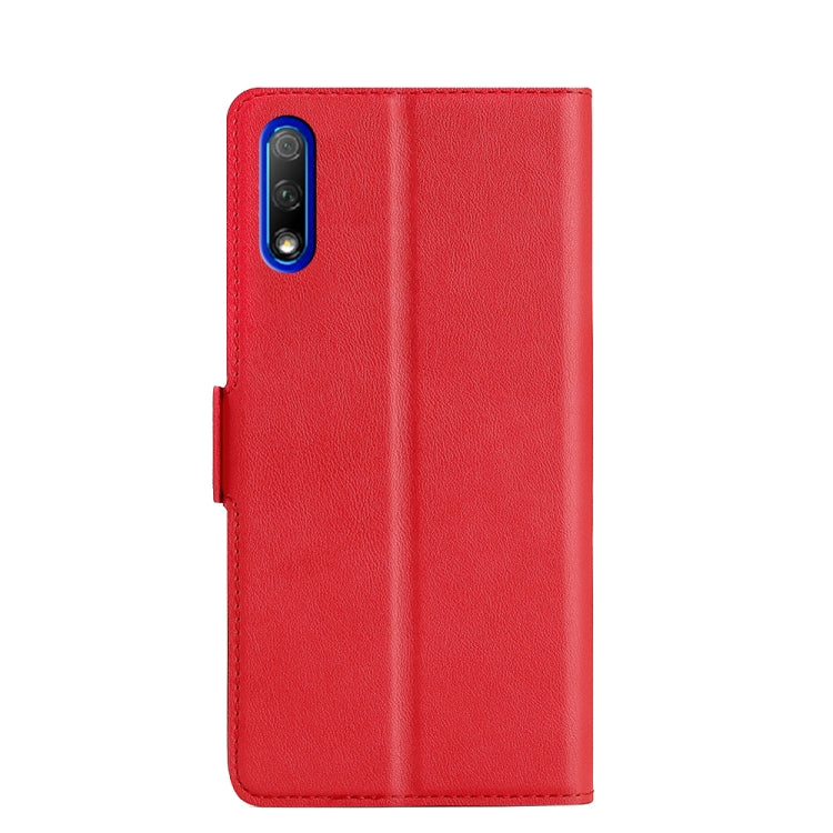 For Honor 9X Ultra-thin Voltage Side Buckle PU + TPU Leather Phone Case
