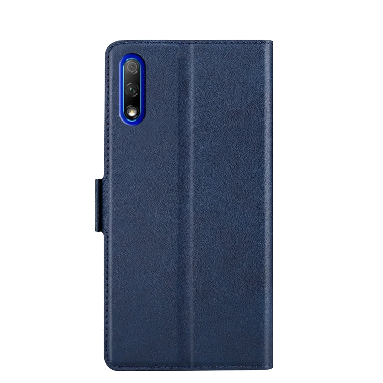 For Honor 9X Ultra-thin Voltage Side Buckle PU + TPU Leather Phone Case