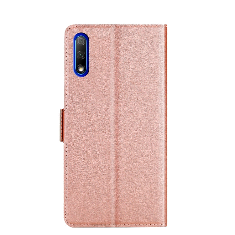 For Honor 9X Ultra-thin Voltage Side Buckle PU + TPU Leather Phone Case
