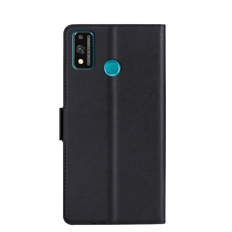 For Honor 9X Lite Ultra-thin Voltage Side Buckle PU + TPU Leather Phone Case