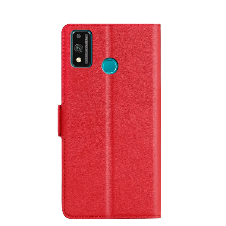 For Honor 9X Lite Ultra-thin Voltage Side Buckle PU + TPU Leather Phone Case