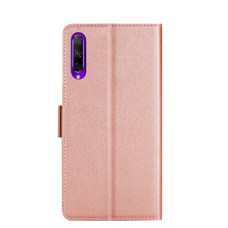 For Honor 9X Pro Ultra-thin Voltage Side Buckle PU + TPU Leather Phone Case