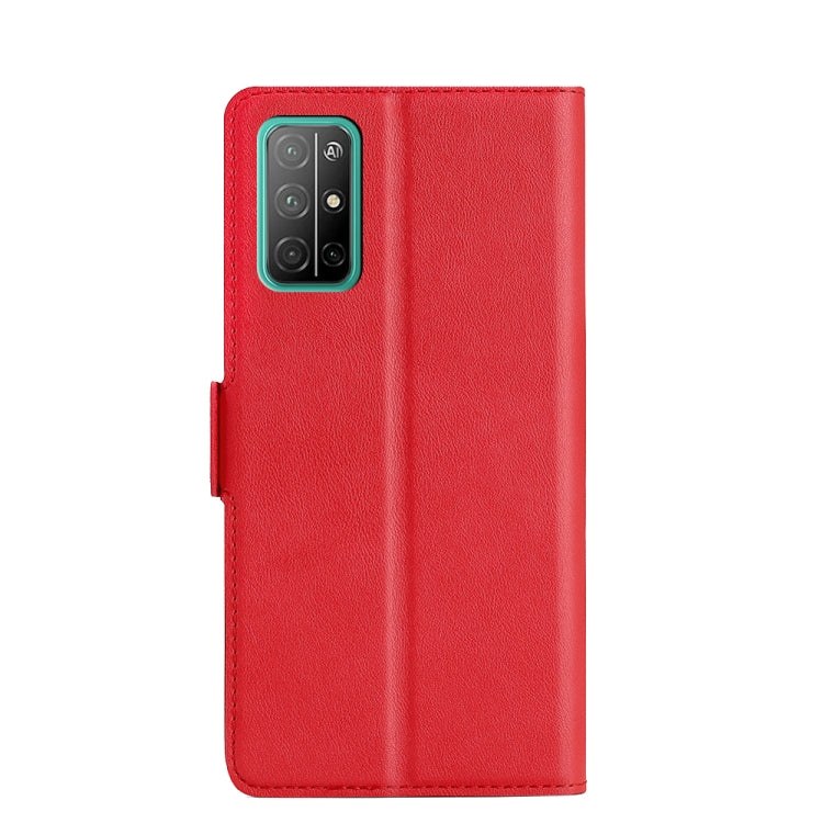 For Honor 30S Ultra-thin Voltage Side Buckle PU + TPU Leather Phone Case