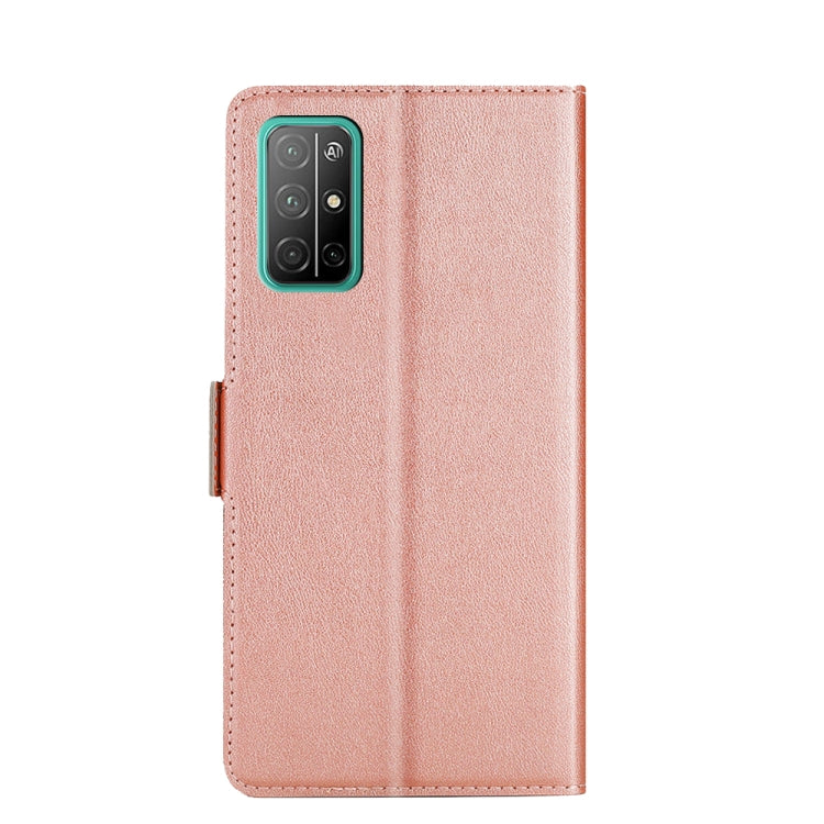 For Honor 30S Ultra-thin Voltage Side Buckle PU + TPU Leather Phone Case