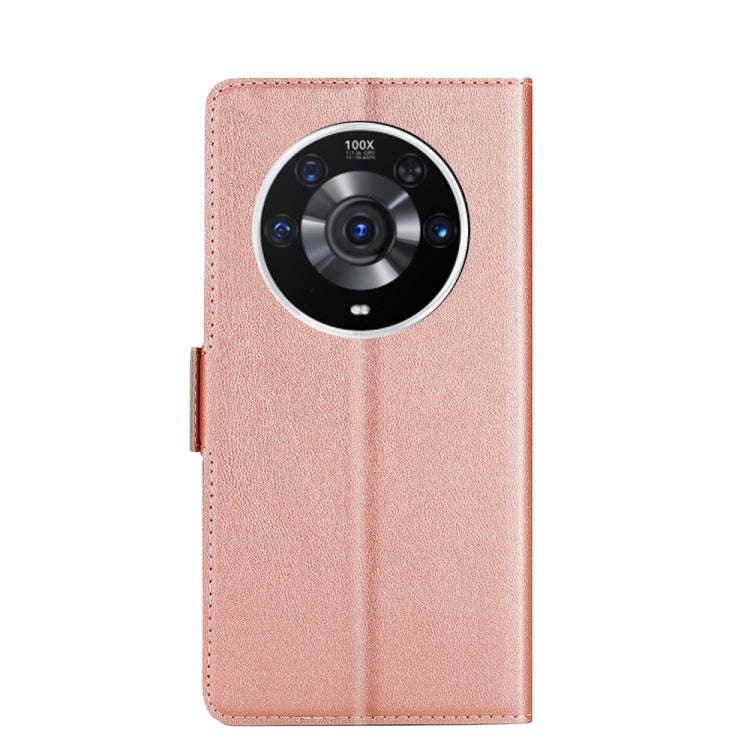 For Honor Magic3 Pro Ultra-thin Voltage Side Buckle PU + TPU Leather Phone Case