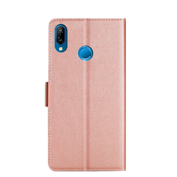 For Honor Play Ultra-thin Voltage Side Buckle PU + TPU Leather Phone Case