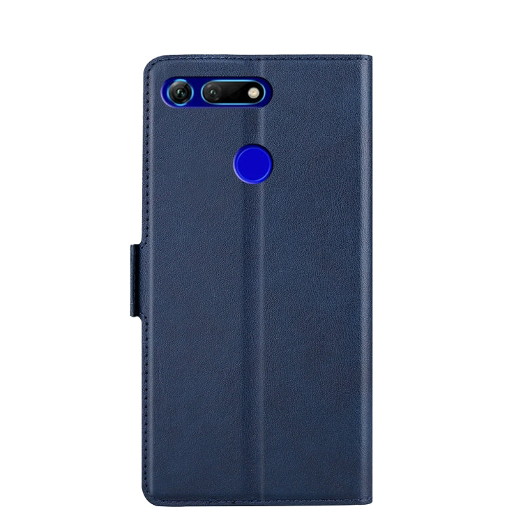 For Honor V20 Ultra-thin Voltage Side Buckle PU + TPU Leather Phone Case