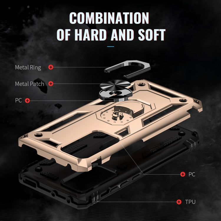For Xiaomi 12 Pro Shockproof TPU + PC Phone Case with Holder