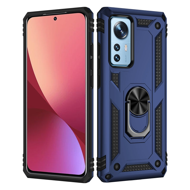 For Xiaomi 12 Pro Shockproof TPU + PC Phone Case with Holder