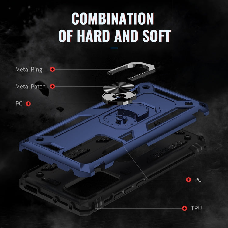 For Xiaomi 12 Pro Shockproof TPU + PC Phone Case with Holder