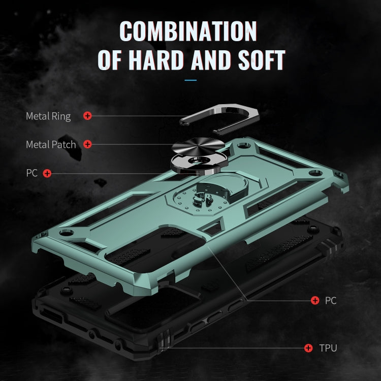 For Xiaomi 12 Pro Shockproof TPU + PC Phone Case with Holder