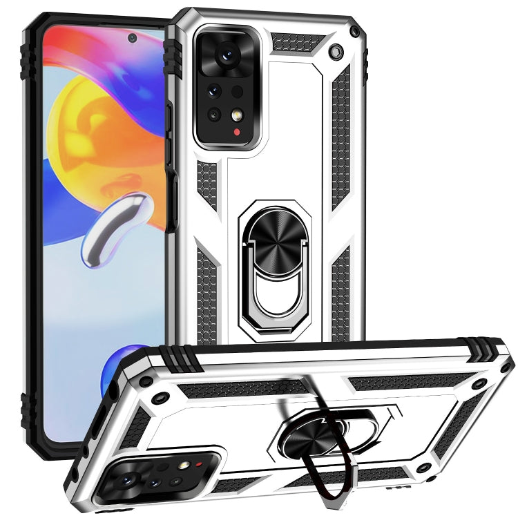 For Xiaomi Redmi Note 11 Pro Shockproof TPU + PC Phone Case with Holder