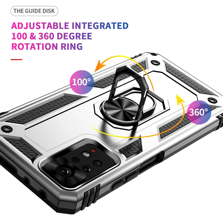 For Xiaomi Redmi Note 11 Pro Shockproof TPU + PC Phone Case with Holder