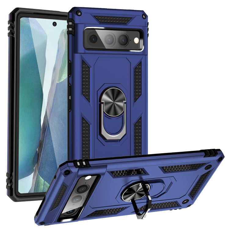 For Google Pixel 7 Pro Shockproof TPU + PC Phone Case with Holder