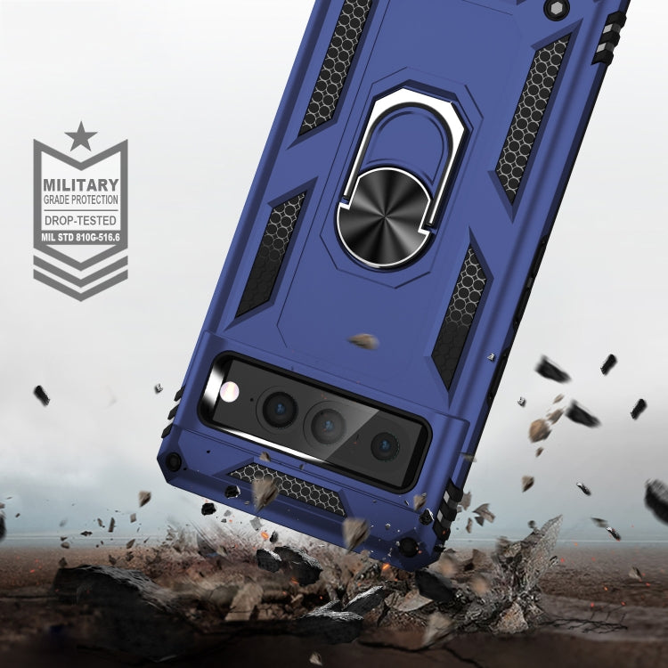 For Google Pixel 7 Pro Shockproof TPU + PC Phone Case with Holder