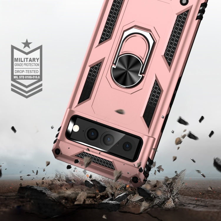 For Google Pixel 7 Pro Shockproof TPU + PC Phone Case with Holder