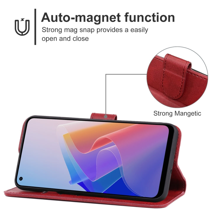Leather Phone Case For OPPO Reno7 Lite