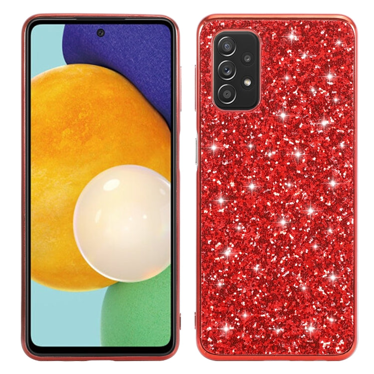 For Samsung Galaxy A13 4G Glitter Powder Shockproof TPU Phone Case