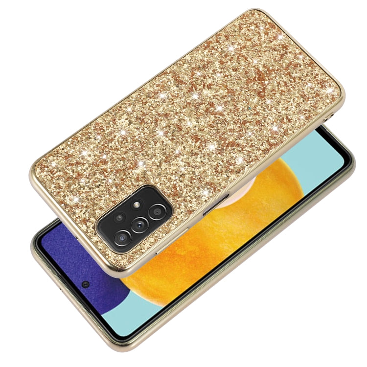 For Samsung Galaxy A13 4G Glitter Powder Shockproof TPU Phone Case